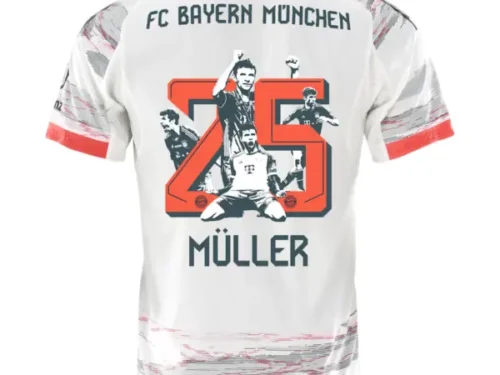 Camiseta Bayern Múnich 25/26 2ª equipación edición homenaje Müller