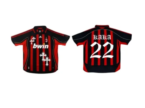 Camiseta Edición Especial AC Milan Retro x Chrome Hearts