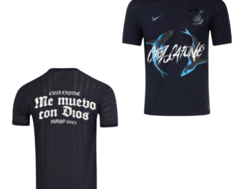 Camiseta Edición Especial Corinthians x Cruz Cafuné