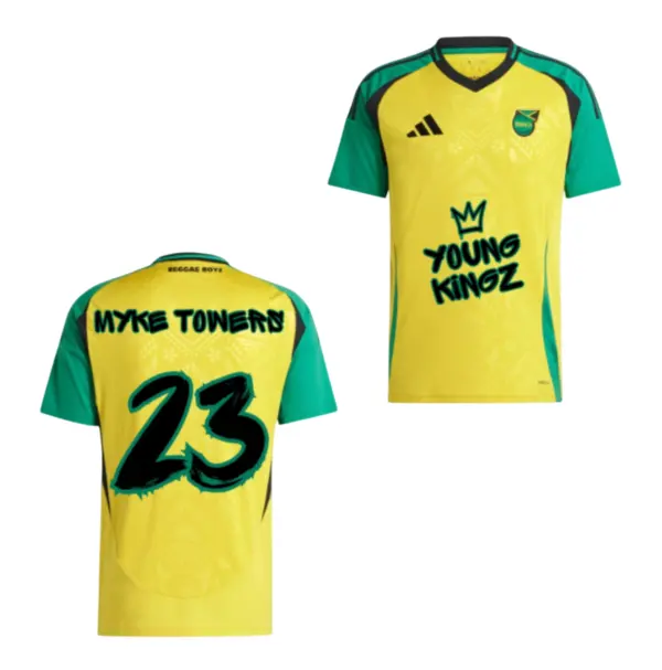 Camiseta Edición Especial Jamaica x Myke Towers