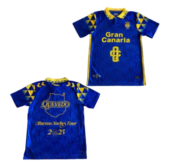 Camiseta Edición Especial Las Palmas x Quevedo Buenas Noches Tour 2ª