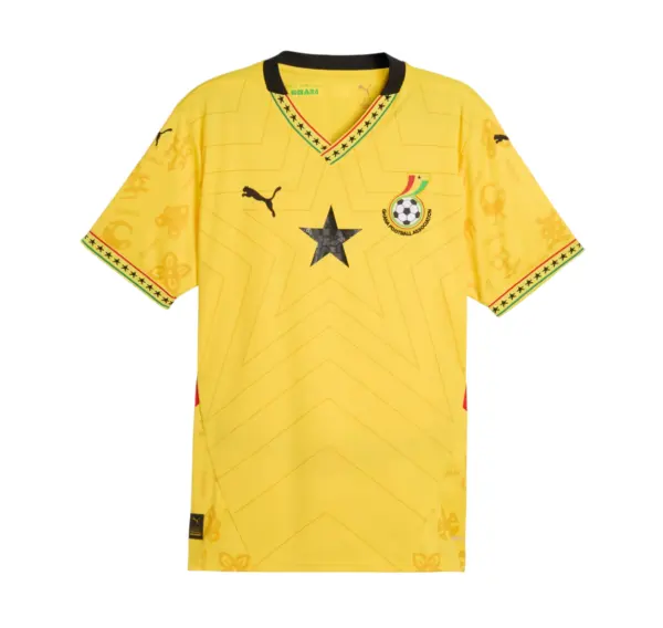 Camiseta Ghana 24/25 2ª equipación