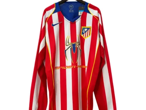 Camiseta retro Atlético de Madrid 04/05 SPIDERMAN (Manga larga)