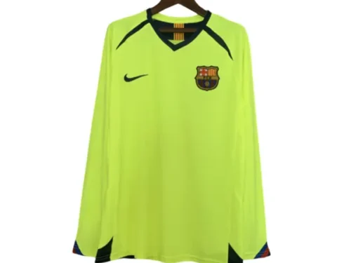 Camiseta retro FC Barcelona 05/06 2ª equipación manga larga