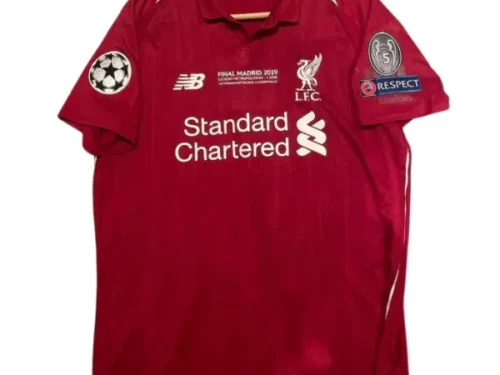 Camiseta Retro Liverpool 18/19 – Edición Final Champions League