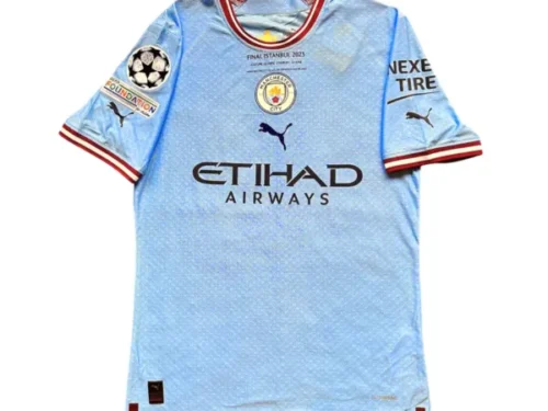 Camiseta retro Manchester City 22/23 1ª equipación – Edición Final Champions