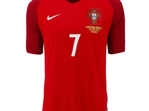 Camiseta Retro Portugal 2016 1ª equipación Edición Final