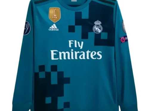 Camiseta Retro Real Madrid 17/18 3ª Equipación manga larga