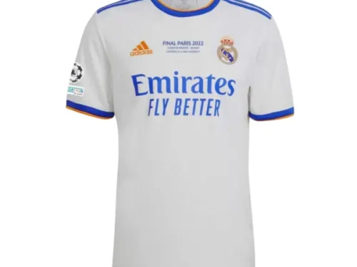 Camiseta Retro Real Madrid 21/22 1ª Equipación – Edición Final Champions League