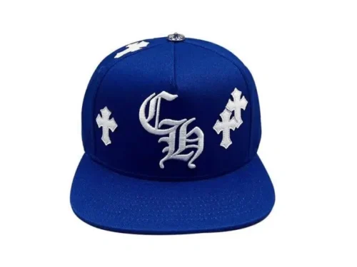 Cap Chrome Hearts Cross Patch Blue CH120