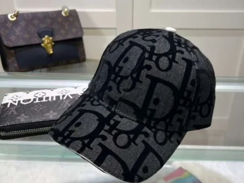 cap-dior-black-monogram-adjustable-do058.webp Cap Dior Black Monogram Adjustable DO058