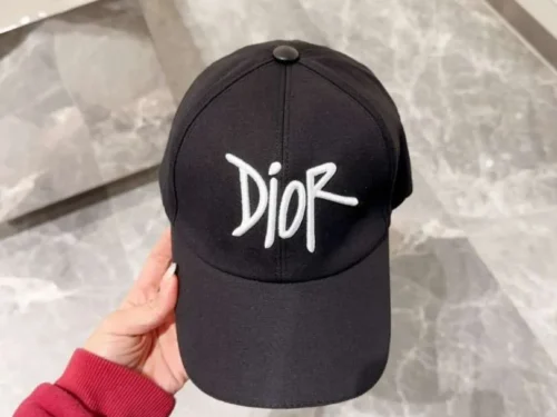 cap-dior-black-script-logo-adjustable-do059.webp Cap Dior Black Script Logo Adjustable DO059