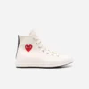 Comme Des Garçons Play x Converse Blancas
