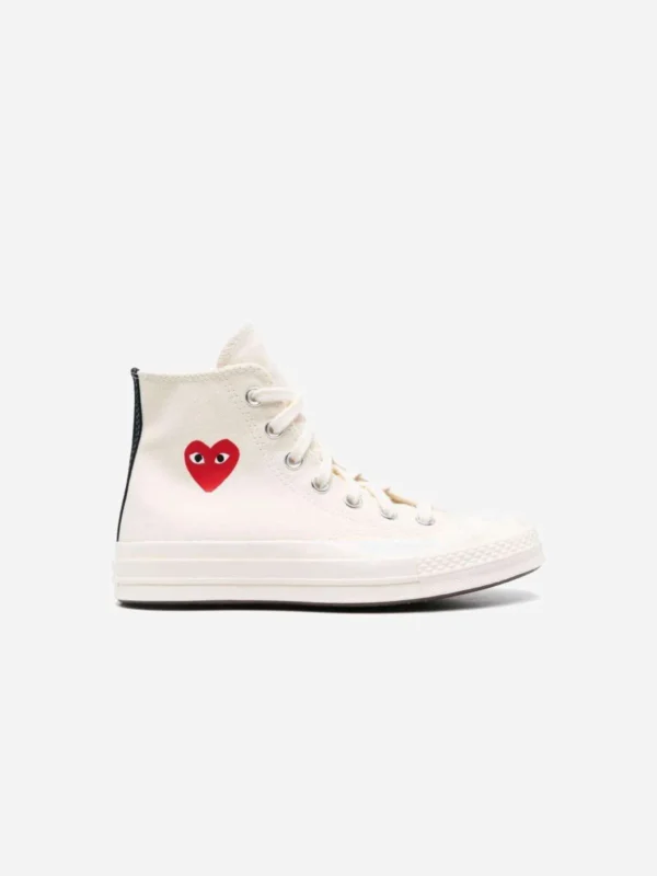 Comme Des Garçons Play x Converse Blancas