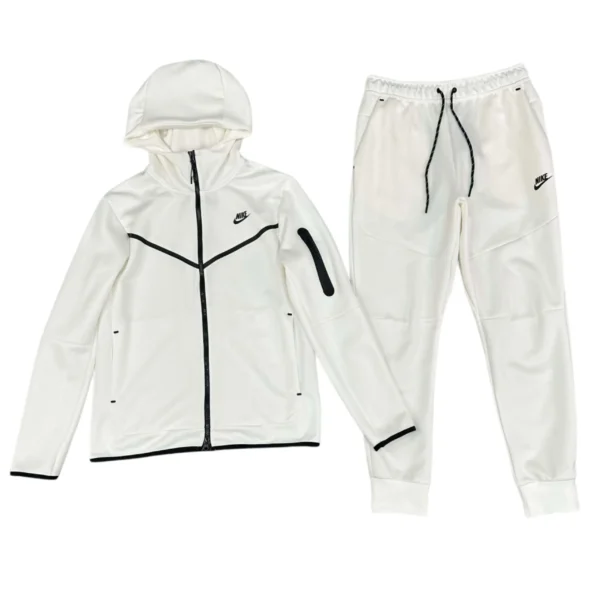 Conjunto NIKE TECH Fleece «Blanco» Algodon Real