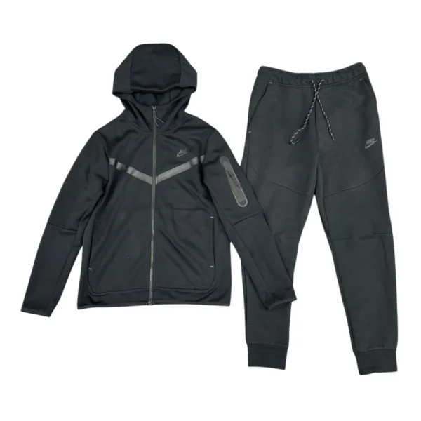 Conjunto NIKE TECH Fleece «Negro» Algodón Real