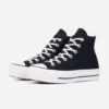 Converse All Star- Negras Altas Plataforma