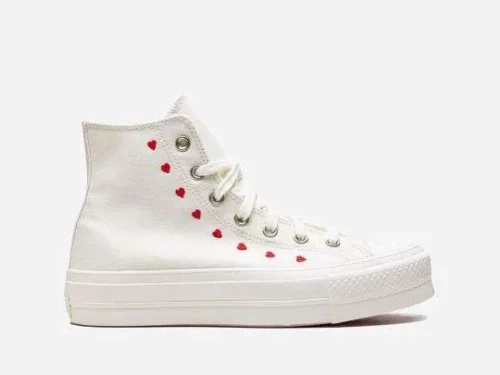Converse All Star- Plataforma Corazones
