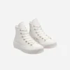 Converse All Star- Platform Mono Blancas