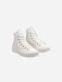 Converse All Star- Platform Mono Blancas