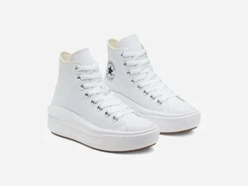 Converse All Star- Platform Seasonal Blancas