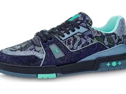 Cristallo blu navy marino