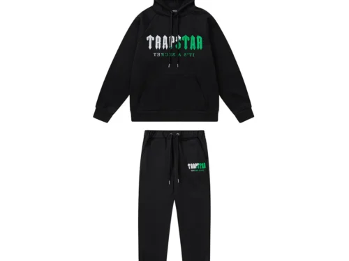 Decoded 2.0 Hooded Black Green Tracksuit
