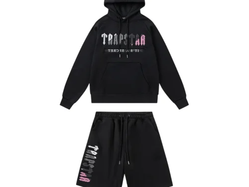 Decoded 2.0 Hooded Black Pink Tracksuit