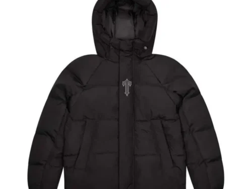 Decoded Arch Puffer Black Jacket