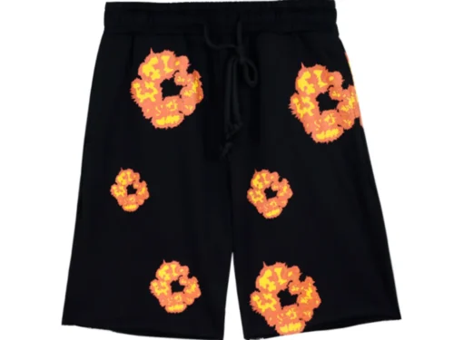 Denim Trs Black Shorts