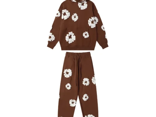 Denim Trs Brown Tracksuit