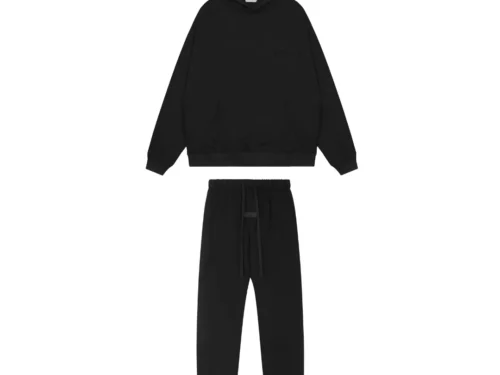 Essentials Fear of God Black Tracksuit