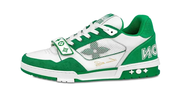 green-monogram-denim-cinturino.webp Green Monogram Denim Cinturino