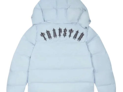Irongate Detachable Hooded Baby Blue Puffer