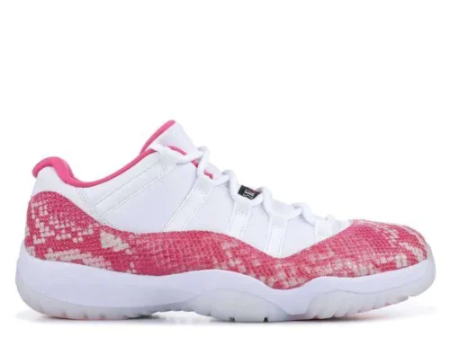 JORDAN RETRO 11 LOW ‘PINK SNAKESKIN’