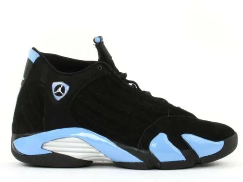 JORDAN RETRO 14 ‘BLACK UNIVERSITY BLUE’