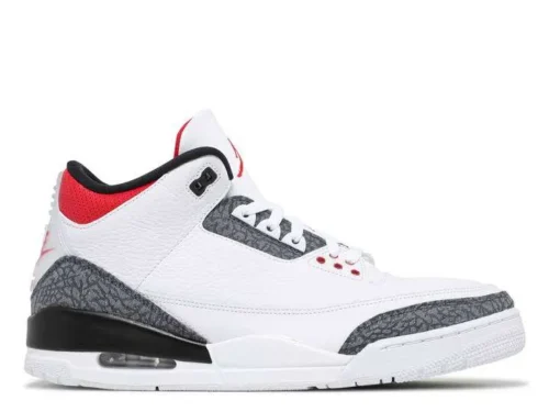 JORDAN RETRO 3 ‘DENIM FIRE RED’
