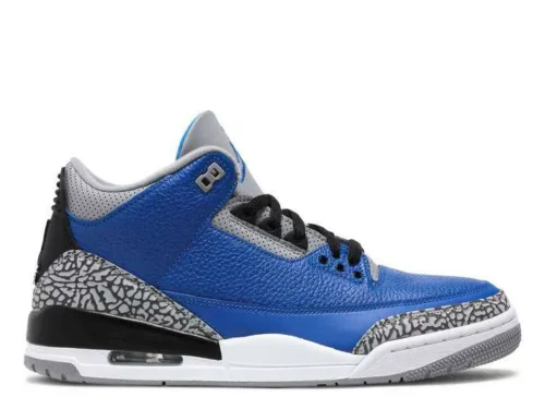 JORDAN RETRO 3 ‘VARSITY ROYAL’
