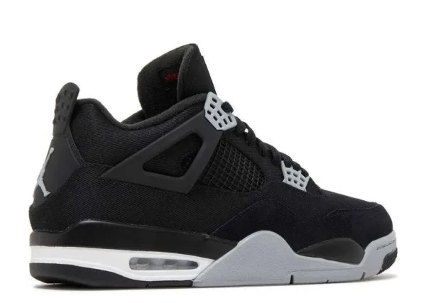 JORDAN RETRO 4 ‘BLACK CANVAS’
