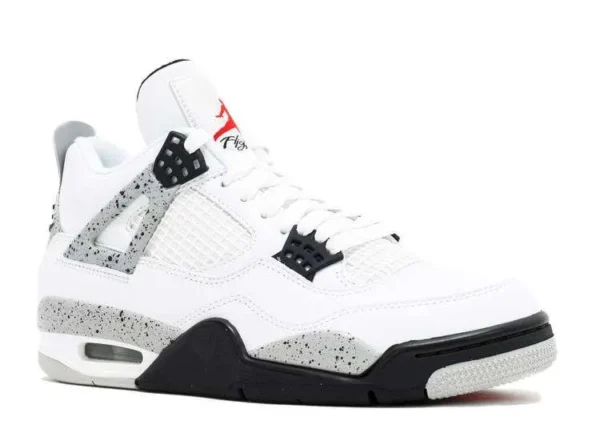 JORDAN RETRO 4 ‘WHITE CEMENT’