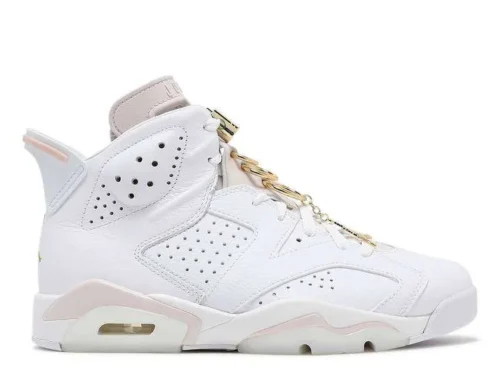 JORDAN RETRO 6 ‘GOLD HOOPS’