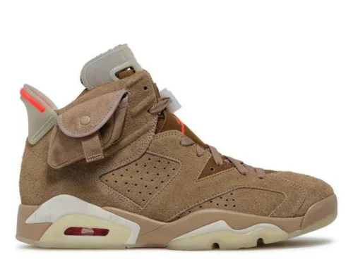 JORDAN RETRO 6 TRAVIS SCOTT ‘BRITISH KHAKI’