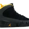 JORDAN RETRO 9 ‘DARK CHARCOAL UNIVERSITY GOLD’