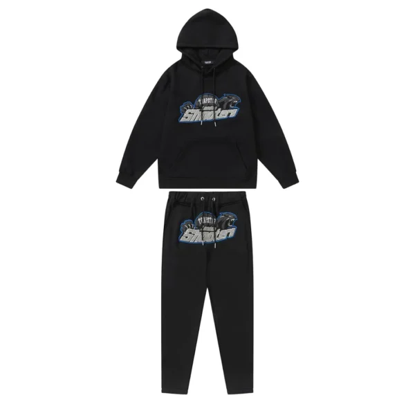 London Shooters Black Blue Tracksuit