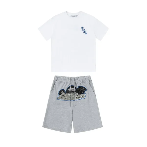 London Shooters White Short Set