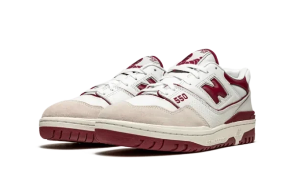 NB 550 Sea Salt Burgundy
