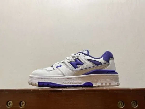 NB550 White Purple