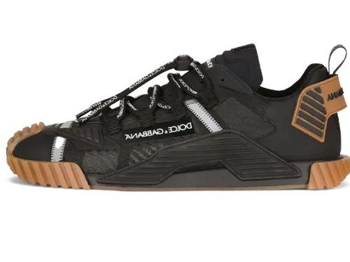 ns1-sneakers-in-mixed-materials-black.webp NS1 sneakers in mixed materials Black