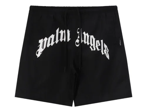 Palm Angels Black Swim Shorts