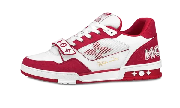 red-monogram-denim-cinturino.webp Red Monogram Denim Cinturino